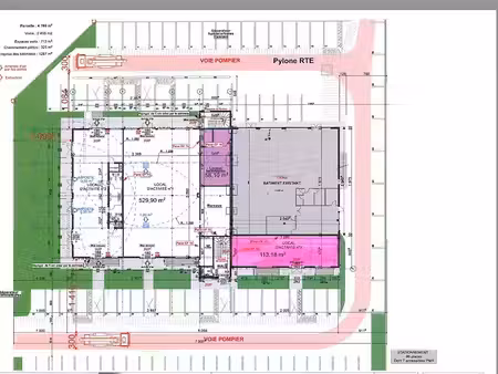 location locaux professionnels 0 pièces 113.18 m² à la ville-aux-dames (37700)  1 255 €