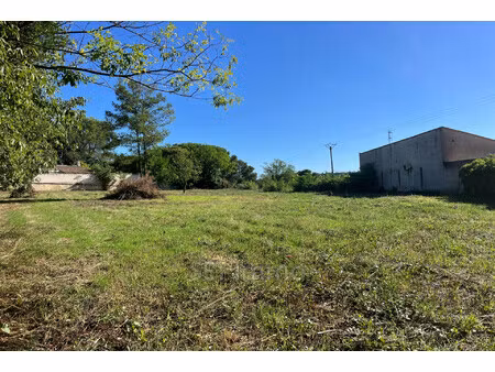 achat terrain 930m² collias 30210