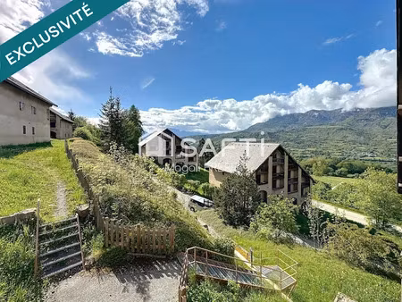 vente appartement 2 pièces 40 m² à saint-léger-les-mélèzes (05260)  86 000 €