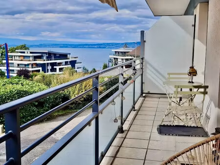 vente appartement 3 pièces 62 m² à evian-les-bains (74500)  319 000 €