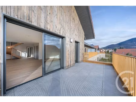 vente appartement 4 pièces 114.21 m² à annecy-le-vieux (74940)  875 000 €