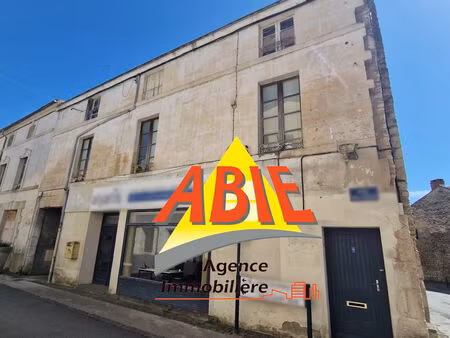 vente immeuble 132 m² fontenay-le-comte (85200)