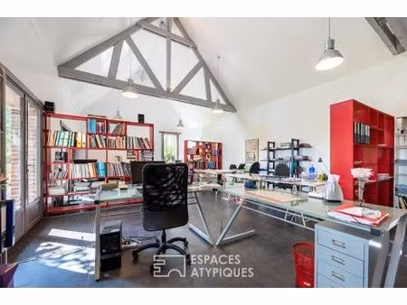 local d'activité dans un cadre bucolique