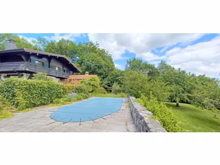 maison avec piscine garages et terrain constructible