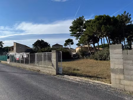 vente terrain à batir 750 m² à sainte marie la mer (66470)  305 000 €