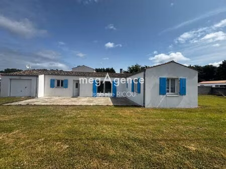 dolus d'oleron : maison de plain-pied 90 m² – 2 chambres – terrain 617 m² –