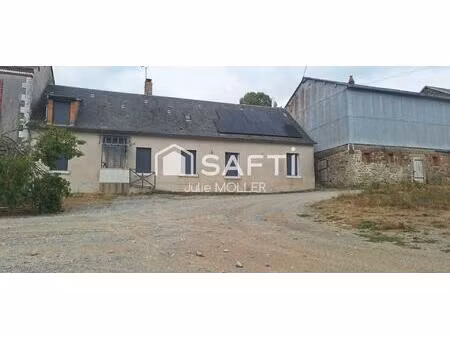 maison avec potentiel d'agrandissement et vue campagne.