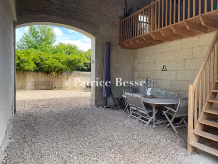 vente maison 6 pièces 219 m² à la chartre-sur-le-loir (72340)  270 000 €