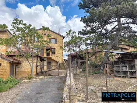 maison 140m² en pierres dorées à réhabiliter