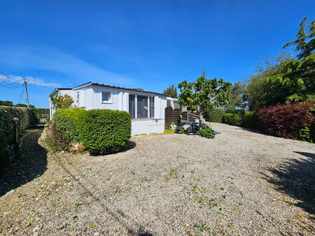 terrain avec mobil'home saint nazaire sur charente 808 m2