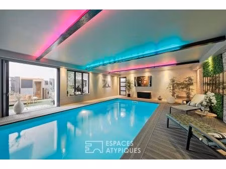loft familial avec piscine et appartement individuel