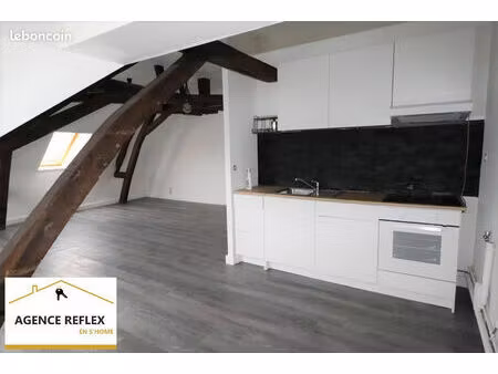 location appartement 2 pièces 60 m² à doullens (80600)