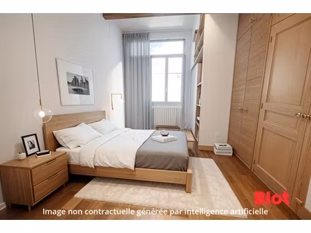 a vendre chez blot immobilier dinard- appartement t3 lumineux avec cave et cellier - dinar