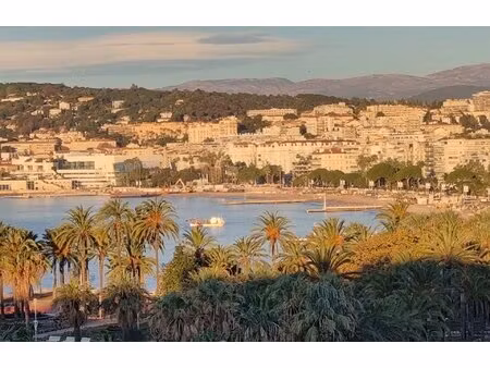cannes appartement au dernier étage avec toit terrasse dans le secteur du palm beach