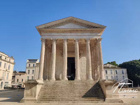 nimes maison carree appartement t4 duplex 108m2 ascenseur pa