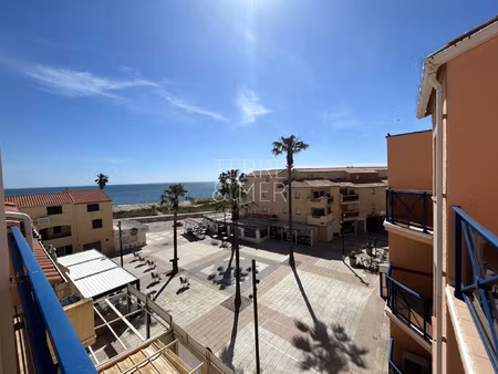 appartement type 3 à sainte marie la mer - plage.
