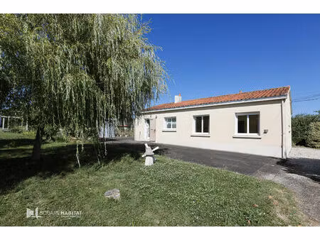 maison plein pied t4 + garage  abri jardin sur talmont saint hilaire 85440