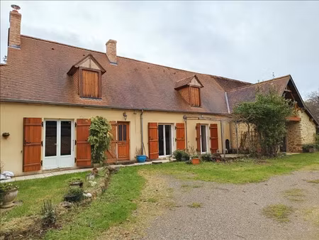 vente maison 6 pièces 168 m² à lourouer-saint-laurent (36400)  223 650 €