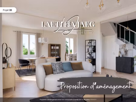 grande maison - terrain de 6 ares - dépendance