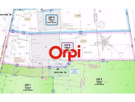 terrain chozeau m² t- à vendre  149 000 €