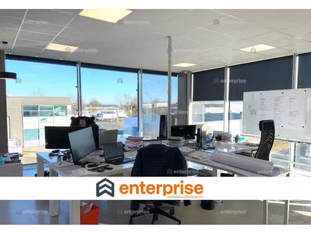 bureaux à louer de 118 m2 - espace industriel nord d'amiens