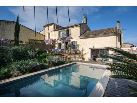 dpt gironde (33)  à vendre saint caprais de bordeaux maison 150 m²  3 chambres - terrain d