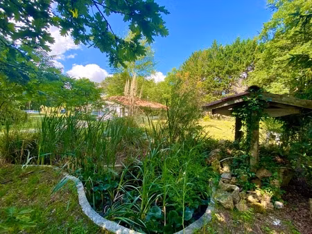 maison d'architecte de 260m2 (dpe b) avec annexe dans un écrin de verdure avec piscine à 8