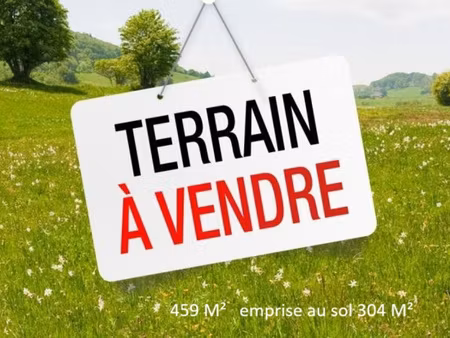 terrain 459 m² viabilisé secteur 34160