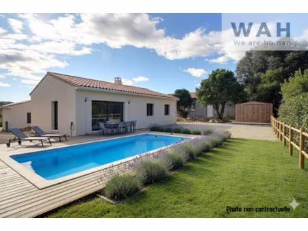 vente villa de plain pied de 4 pieces - viols-le-fort (3438