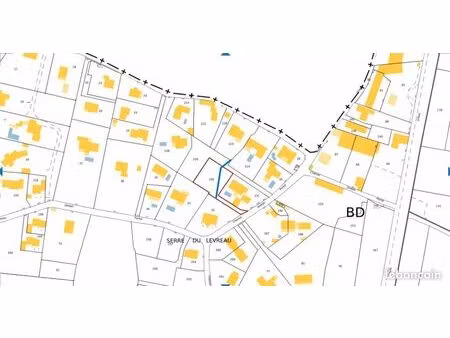 terrain de 1000m2 constructible