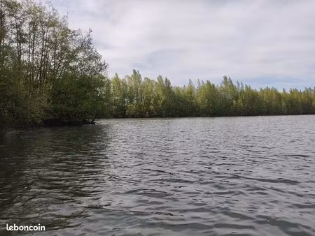 terrain de loisirs  étangs  plan d'eau  terrain