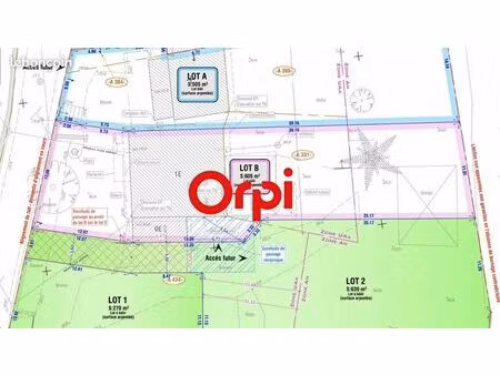 terrain 639 m² chozeau