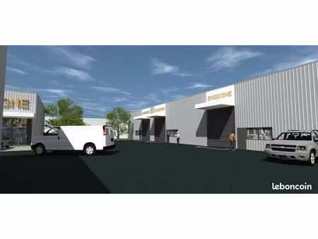 local 421 m² ombrée d'anjou