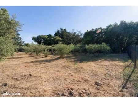 terrain 1680 m² villevieille