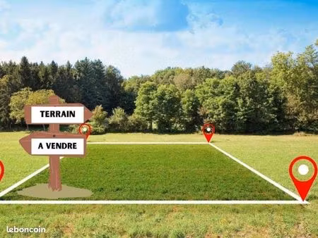 terrain 820 m² nointel