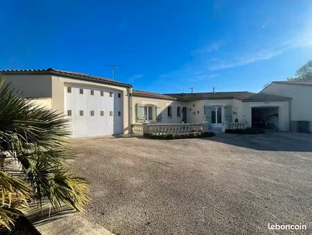 a vendre maison plein pied 108m2 habitable