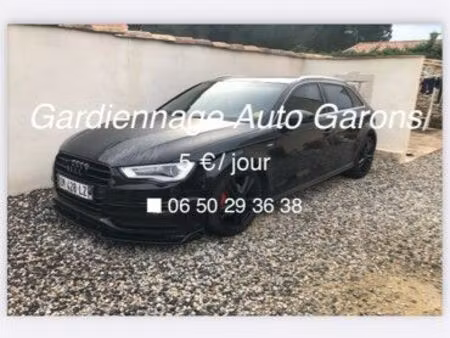 parking voiture moto