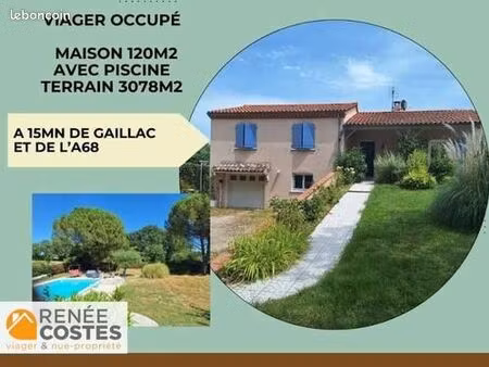 maison en viager 5 pièces 120 m²
