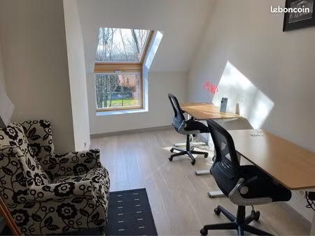 bureau prive 2 à 3 postes: calme  tout équipé  dispo immédiate