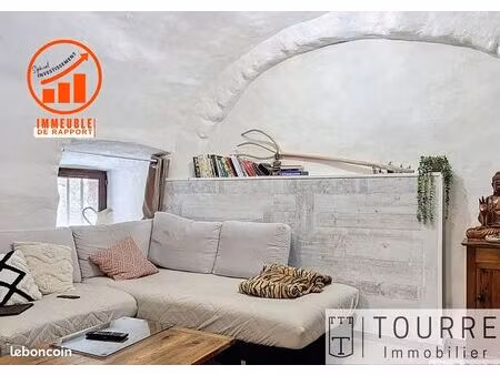 immeuble 124 m² vallon pont d'arc