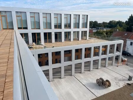 location de 146 m2 de bureaux neufs – quartier pilaterie  wasquehal