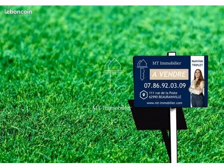 terrain 2302 m² beaurainville