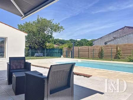 royan : maison de 2020 plain-pied 175 m² avec piscine