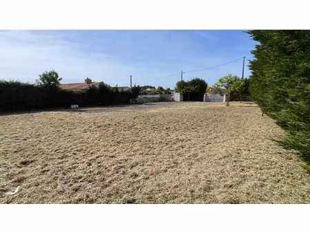 terrain à bâtir 1288 m2 bourgenay