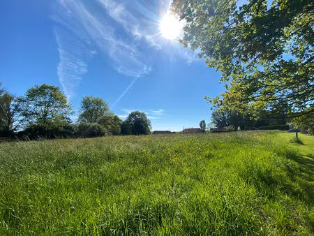 vente terrain  1900.00m²  la ferté