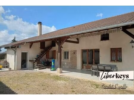 fermette rénovée-dépendances-3 chambres-1333 m² de terrain-01190 chavannes-sur-reyssouze