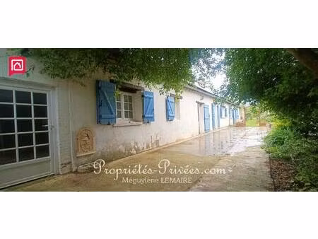 maison - 2 chambres - jardin - dépendances - proche nonancourt