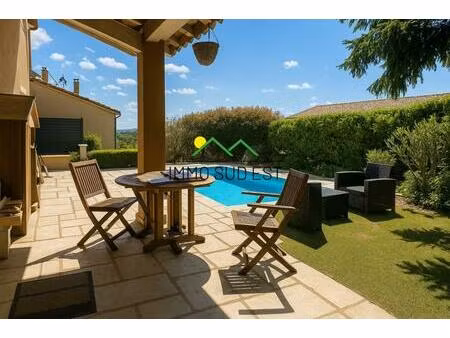 maison individuelle avec piscine à 5mn du centre-ville d'aubenas