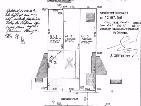 terrain à vendre à kwaadmechelen € 149.000 (l8lki) - immo & advies | zimmo
