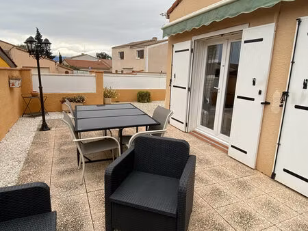 vente maison 4 pièces 85m2 canet-en-roussillon 66140 - 358000 € - surface privée